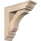 Ekena Millwork Imperial Traditional Smooth Bracket w/ Offset Brace, Douglas Fir, 5 1/2"W x 18"D x 18"H BKT0604X18X18IMP01SDF - alternate 1